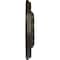 Ekena Millwork Granada Ceiling Medallion (Canopies up to 6 5/8"), 18"OD x 3 1/2"ID x 2 1/2"P, Stone Hearth Crackle CM18GASHC - alternate 3